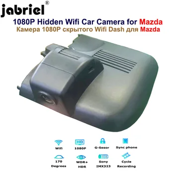 Jabriel Skryté Wifi Full HD auto dvr Dash cam Kamera, videorekordér pre Mazda 6 atenza 2018 2019 2020