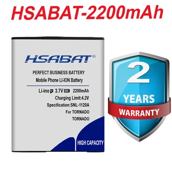 HSABAT 2200mAh Explay Tornádo Batérie pre EXPLAY TORNÁDO Batérie