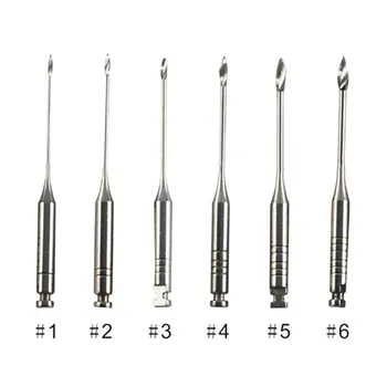 6Pcs/Set Zubné Endodontic Výstružníky Vŕtať Burs 32mm Zubné Vŕtačky Brány Glidden Vŕtačky Zubár Materiálov Zubné Endodontic Súbory