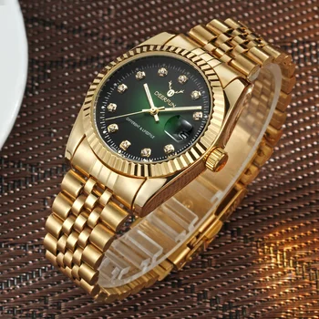 NOVÉ hodinky ženy módne luxusné hodinky Reloj Mujer Nehrdzavejúcej Ocele Kvality Diamond Dámy Quartz Hodinky Ženy Drahokamu Hodinky