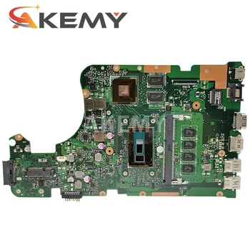 Akmey X555LP REV 1.1 mianboard Pre Asus X555LPB X555LP X555Li X555LPB notebook doske 4 gb RAM I7-5500 Radeon R5 M230/2GB