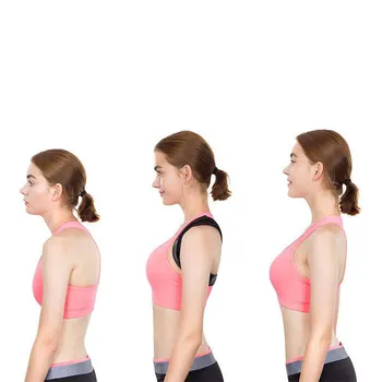 Podpora pásu, nastaviteľná Suchým zipsom držanie tela corrector unisex oporu pre chrbát, rameno podporu držanie tela oprava dropshipping