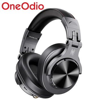 OneOdio A70 Fusion Bluetooth 5.0 Cez Ucho Bezdrôtové Slúchadlá Drôtové Profesionálne Štúdio DJ Slúchadlá Motorizmu Nahrávanie Headset