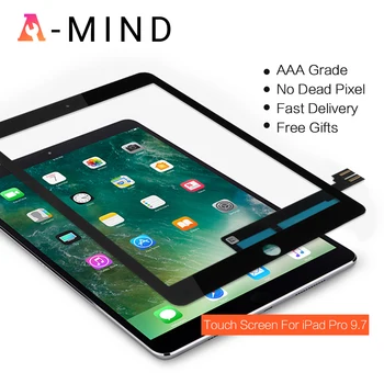 Pôvodný pre iPad Pro 9.7 2018 A1893 Dotykový Displej Digitalizátorom. pre iPad Pro 9.7 2018 A1893 Sklenený Panel Náhradné Diely
