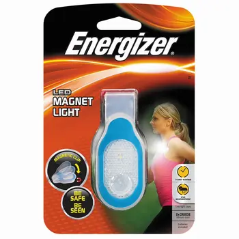 Linterna Energizer magnetica Svetlo para uso deportivo o trabajo, 30 lumenes 2CR2032