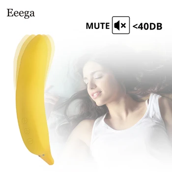 Dildo Banán Vibrátor Klitorisu Sexuálne Hračky pre Ženy USB Nabíjateľné Masér G Mieste Mačička Pošvy Stimulátor Dospelých, Sexuálne Hračky