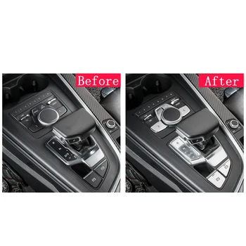 Pre Audi A5 A4 B9 2017 2018 Abs Chrome Radenie Panel Kryt Dekorácie Výbava Interiéru Auto Príslušenstvo