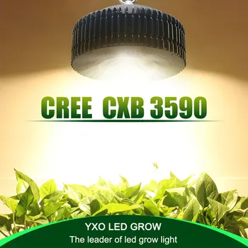 CREE CXB3590 COB LED Rásť Svetlo celé Spektrum 100W Občan LED Rastlín Rastú Lampa pre Vnútorné Stan Skleníky Hydroponických Rastlín