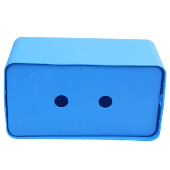 Obdĺžnikový Plastové tkaniva obrúsok box toaletného papiera zásobník prípade držiteľ home office dekorácie (modrá) vyrazili 21,5*9.3*12 cm