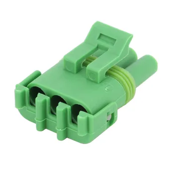 3 Pin zelený plášť snímača konektor auto nabíjačku s terminál DJ3031YA-2.5-21, 12020403