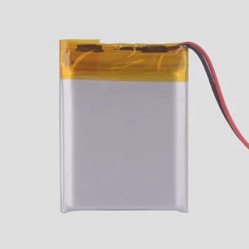 3,7 V 800mAh 603040 Lítium-Polymérová LiPo Nabíjateľná Batéria Pre Mp3 Mp4 Mp5 DIY PAD DVD E-kniha bluetooth, reproduktor, alarm dvr