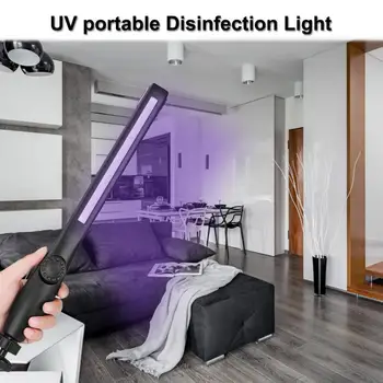 Prenosné Vreckové 40LED UV Dezinfekčné Svetlo ULTRAFIALOVÉ Baktericídny Svetlo Ultrafialové Sterilizátor Lampa pre Školy Office Home