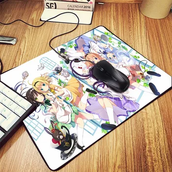 Pre Lolicon Anime Roztomilé Dievčatá Podložka Pod Myš Je, Aby Králik Hoto Kokoa Kafuu Chino Viac Vzor Výber Pc Tablemat
