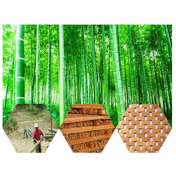 NOVÉ-Teakového Dreva Vaňa Mat Nohy Sprchou Poschodie Prírodného Bambusu Non Slip Veľké 50x70cm