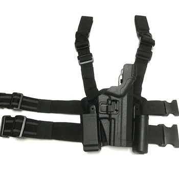 Vojenské HK USP Compact Závesu Taktické Nohu Puzdro S Časopisom Puzdro Rýchly Pokles Lov Pištole Gun Puzdro Pre HK USP Zbraň