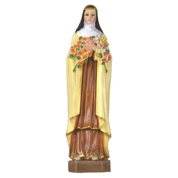 Rímskokatolícky Socha Živice Stola Socha Dekoratívne Figúrka Obrázok panny Márie Lourdes Panny Márie, Socha 30 cm Výška