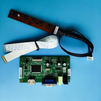 Súprava DIY LED EDP LCD Monitor pre N156HCA-EBA/N156HCA-EAB 30Pin Radič Rada HDMI DISPLEJA 1920x1080 OVLÁDAČ, VGA Panel Displej