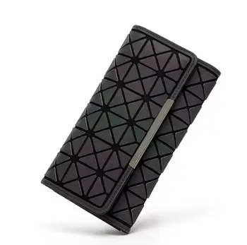 2020 Módne Svetelný peňaženky Nové kabelky ženy hologram Spojka kabelku geometrické Matt Farba geometrie peňaženky Doprava Zadarmo