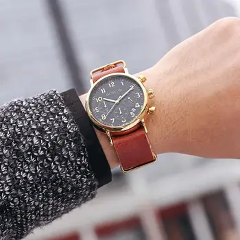 OCHSTIN pánske Klasické Pilot Slim Hodinky Hodiny Top Luxusné Značky Business Náramkové hodinky quartz jedinečný chronograf relogio masculino