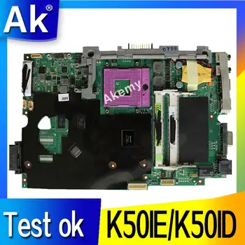 AK Prenosný počítač základná doska Pre Asus K40ID K50ID K40IE K50IE X5DI K40I K50I Test pôvodnej doske DDR3 Prácu 15.6-palca