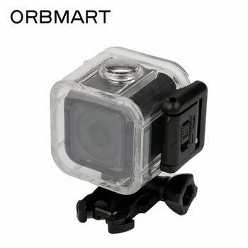 ORBMART 45M Vodotesné puzdro Bývanie Pre Go Pro Gopro Hero 5 Relácie 4 Relácie Šport Fotoaparát S Black Edition