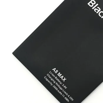 NOVÝ, Originálny A8 Max 3000mAh Batérie Pre Blackview A8 Max Mobilný Telefón Vysokej kvality V Zásob +Sledovacie Číslo