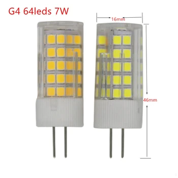 G4 G8 GY6.35 SMD2835 7W 9W 10W AC110V AC220V stmievateľné LED žiarovky žiarovky lampada kukurica svetlá nahradiť halogénové svetlo 5 ks/veľa