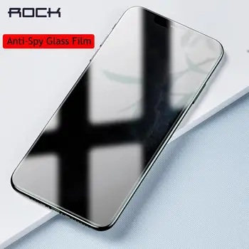 Rock ip11 pro 5.8 anti-spy lepidlo Sklo Screen Protector Pre iphone 11 pro max 6.5 Plný Tvrdeného Skla na Obrazovku Film