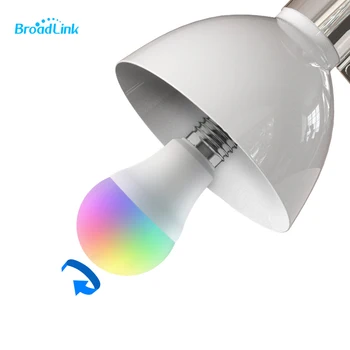 BroadLink LB27 Smart Žiarovky Wifi Účinnosť Riadené Farebné Led Smart LED Stmievateľné Žiarovky s Amazon Alexa Google