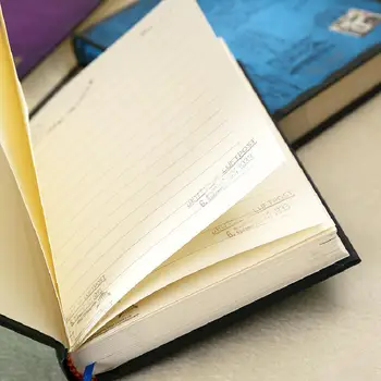 32k Nostalgické poznámkový blok kórejský poznámkový blok, Pečiatky, Papier, Knihy, Horizontálne Línie, Jadro Retro Podnikanie Žena Plán Traveler Notebook Denník