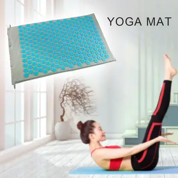 Yoga Mat Spike Akupresúra Vankúš Nastaviť Domov Telo Masážneho Akupunktúra Vankúš Mat Bolesti Zmierniť Spike Yoga Mat S Vankúš