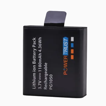 2x PG1050 1180mAh Batérie + LCD Duálny USB Nabíjačka Pre SJCAM SJ4000 M10 SJ5000 SJ5000X Pre EKEN H9 H9R H8R H8 GIT PG900
