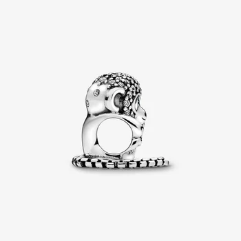 PREDAJ! 925 Sterling Silver Korálky Fit Pôvodné Pandora Náramky Pripraviť Opice Kúzlo Ženy DIY Módne Šperky Darček