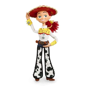 Disney Pixar Toy Story 3 4 Hovoriť Woody Jessie Akčné Figúrky Látkové Telo Model Bábiky Limited Kolekcia Hračiek Deti Darčeky 40C
