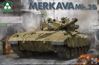 Takom 2080 1/35 Merkava Mk.2B, Izraelský Hlavný Bojový Tank Modely 2019 Nové VOĽNÝ LODE