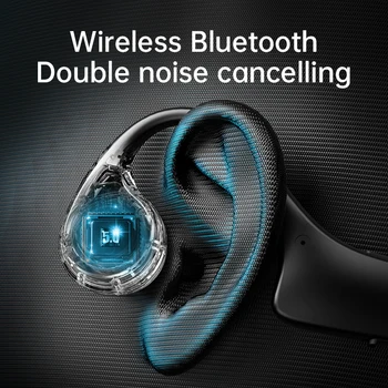 Bezdrôtová Bluetooth Slúchadlá Kostné Vedenie Headset Otvoriť Audio Športové Slúchadlá s Mikrofónom pre Huawei Xiao Sony