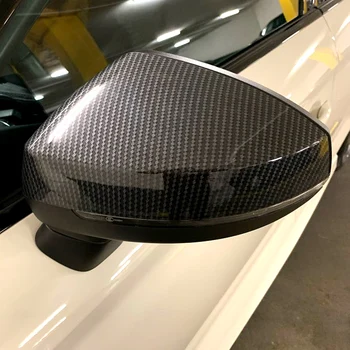 Pre Audi A3, S3 8V RS3 2013 2016 2017 2018 2019 Spätné Zrkadlo puzdro Carbon fiber vzor Čiernym Krytom