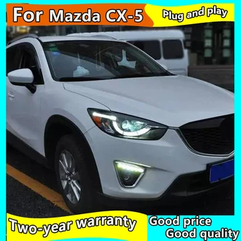 Auto Styling pre Mazda CX-5 Svetlomety roky 2013-2018 CX-5 LED Reflektor LED DRL Značky Sonar Hella 5 Bi-Xenónové Projektor Objektív Hid D2H