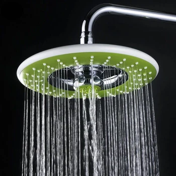 BECOLA chrome sprcha hlavu kúpeľňa ABS plast sprchové batérie, módy zelené zrážok sprcha tryska doprava zadarmo