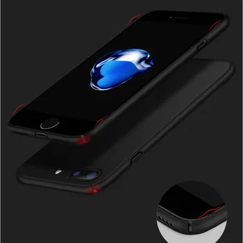 Pre iPhone 7 Prípade Matný Pôvodné AIXUAN Adorption Kovové Plastový Magnetický Držiak do Vozidla Kryt Pre iPhone 8 7 8 Plus Úplný Ochranný