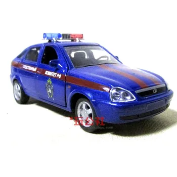 1:36 pre LADA PRIORA ruskej Federácie Policajné Auto Simulácia Zliatiny Model Auta, Deti Hračka Darček
