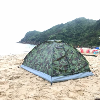 Prenosné Outdoor Camping Stan pre 1-2 Osoby jednovrstvový Vonkajšie Plážový Stan Ultralight Automatické Stan