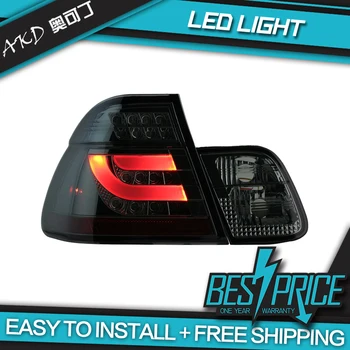 Auto Styling LED Chvost Lampa pre radu 3 E46 zadné Svetlá 2001-2004 pre E46 Zadné Svetlo DRL+Zase Signál+Brzdové+Zadnej LED svetlo