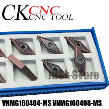 VNMG160404/VNMG160408-MS kovov, frézovanie, nástroje na sústruženie, karbid CNC VNMG160404 sústruh nástroj CNC otočných obrábacie stroje na rezanie vložiť