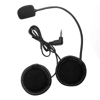 Mikrofón, Reproduktor Headset V4/V6 palubného telefónu Univerzálny Headset Prilba Intercom Klip pre Motocykel Zariadením Bluetooth