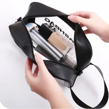 Kozmetické Skladovanie Taška na Cestovanie Plážová Taška Toy Organizátor Wash Bag make-up Úložný Box Jasné, PVC Vodotesný, Prenosný veľkou Kapacitou