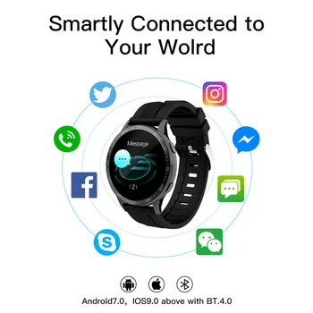 2020 Športové Smart Hodinky Muži Ženy Bluetooth Smartwatch s Vodotesný IP68 Srdcového rytmu Spánku Monitor Darček pre IOS Android W87