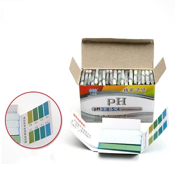 Špeciálny Indikátor Papier Presnosť PH Testovací Prúžok 3.8-5.4 Kozmetické Sliny, Moč Plodovej Fuid Kyseliny & Alka Test Papierové Pásky 1600