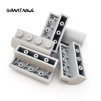 Smartable Svahu Zakrivené 2x4x1 1/3 Stavebné Bloky MOC Časti DIY Vzdelávacie Hračky Kompatibilné Významných Značiek Mesto Technic 6081 20pcs/veľa