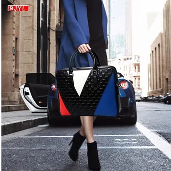 Luxusné módne originálne kožené Ženy kabelky 14 palcový notebook aktovky ženské rameno messenger taška business crossbody tašky